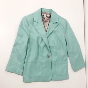 Aquamarine blazer